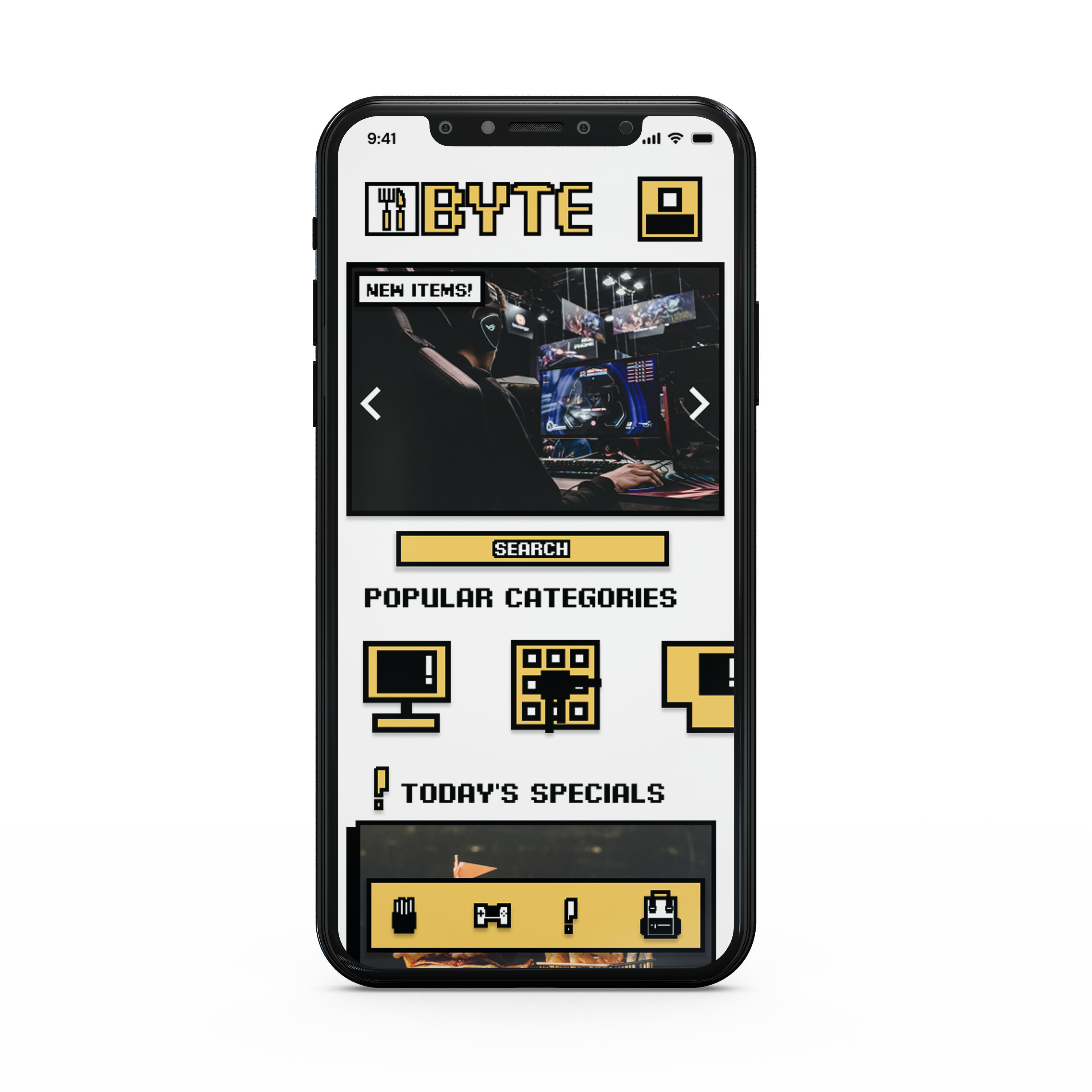 BYTE App Home Page